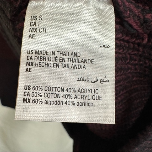 INC International Concepts Mens Striped Crewneck Ribbed LongSleeve Sweater Small - Picture 9 of 9